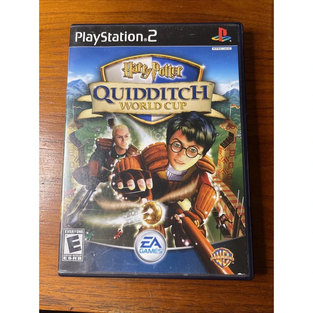Harry Potter Quidditch World Cup PS2 PlayStation 2 Complete w/ Manual Untested
